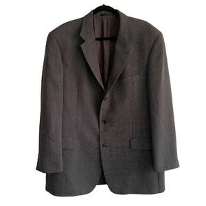 BOSS HUGO BOSS 3 Button Front Blazer Black 56 EU